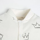 Комбинезон Крошка Я "Princess", рост 86-92 см, цвет бежевый - фото 21713876