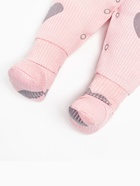 Комбинезон Крошка Я «Сердца», рост 74-80 см, цвет розовый - фото 59999754