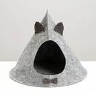 Домик для животных из войлока "Ушастый Виг-Вам", 48 х 45 см - Фото 2