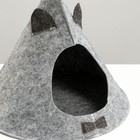 Домик для животных из войлока "Ушастый Виг-Вам", 48 х 45 см - фото 9368697