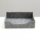 Лежанка для животных из войлока "Просто, но удобно", 40 х 30 х 10 см - Фото 2