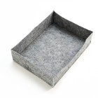 Лежанка для животных из войлока "Просто, но удобно", 40 х 30 х 10 см - Фото 3