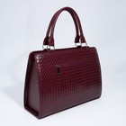 Сумка женская El Masta на молнии, наружный карман, длинный ремень, цвет бордовый - Фото 2