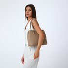 Сумка-тоут El Masta на молнии, цвет бежевый - фото 25478425