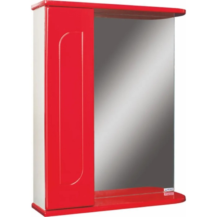 Шкаф-зеркало Радуга Красный 50 левый/правый  15,4 х 70 х 51.5