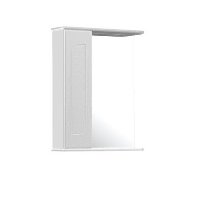 Зеркало-шкаф для ванной комнаты "Радуга 50" Белый, левый/правый,  15,4 х 70 х 51,5 см