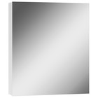 Зеркало шкаф для ванной комнаты «Айсберг. Норма 60», с дверью, 604×141×694 мм, цвет белый - Фото 1