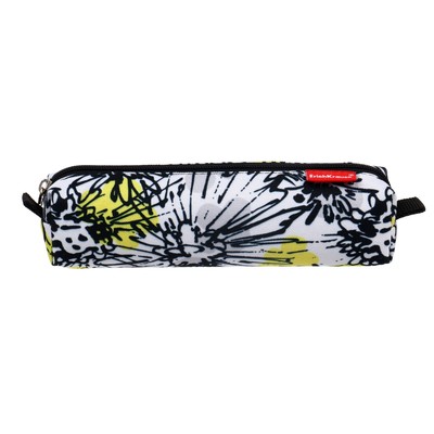 Пенал мягкий,1 отделение, квадро, 50 х 210 мм, Erich Krause, Zebra Flower 52188