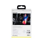 Держатель телефона Baseus Metal Gravity в дефлектор, беспроводная зарядка, матовый BSWC-C01 - Фото 7