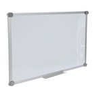 Доска магнитно-маркерная, Calligrata SLIM, 90×120 см, в алюминиевой рамке, с полочкой - Фото 4