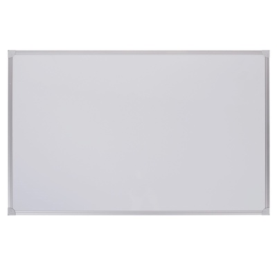 УЦЕНКА Доска магнитно-маркерная 100×150 см, Calligrata СТАНДАРТ, в алюминиевой рамке, с полочкой
