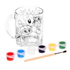 Набор для творчества. Кружка-раскраска с открытками на новый год «Дед Мороз и зверята» - фото 39798037