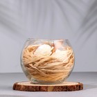 Набор ароматический: ваза-саше с сухоцветом и корицей, ароматическое масло "Мускат", 10 мл - фото 8561241