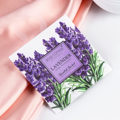 Аромасаше на подвесе ROSE COTTAGE AROMA, 11×11 см, 17 г, лаванда