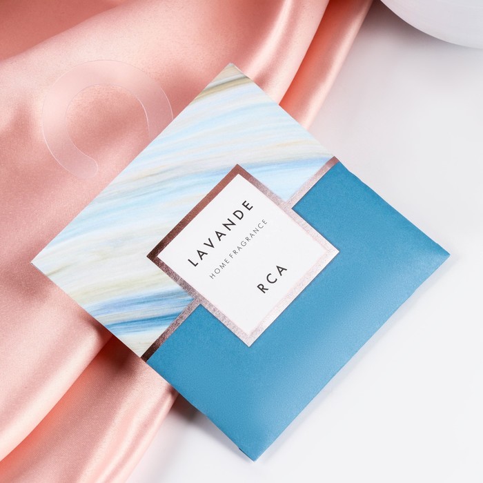 Аромасаше на подвесе «Мрамор.ROSE COTTAGE AROMA», 11×11 см, 18 г, лаванда - Фото 1