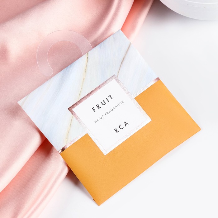 Аромасаше на подвесе «Мрамор.ROSE COTTAGE AROMA», 11×11 см, 18 г, фрукты - Фото 1