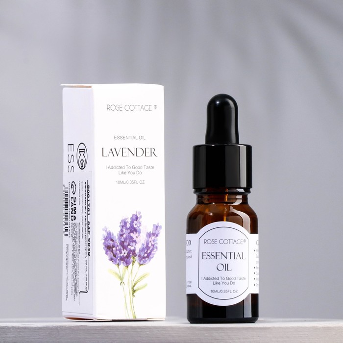 Ароматическое масло с удобным дозатором ROSE COTTAGE AROMA, 10 мл, лаванда - Фото 1