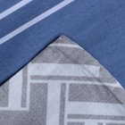 Постельное бельё LoveLife Евро «Лофт» 200х217 см, 225х240 см, 50х70см-2шт,100%хлопок,сатин,125г/м² - фото 24669921