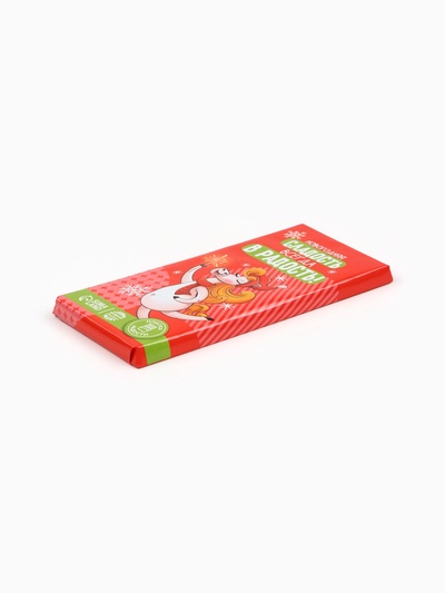 Плитка шоколада кондитерская «Новогодний шоколад», 100 г