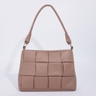 Сумка-тоут на молнии, цвет бежевый - Фото 1