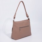 Сумка-тоут на молнии, цвет бежевый - Фото 2