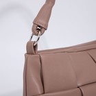 Сумка-тоут на молнии, цвет бежевый - Фото 4