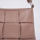 Сумка-тоут на молнии, цвет бежевый - Фото 5