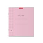 Тетрадь 48 листов в клетку ErichKrause "Классика Visio", обложка мелованный картон, блок офсет, белизна 100%, МИКС (1 вид в пачке) 9202344