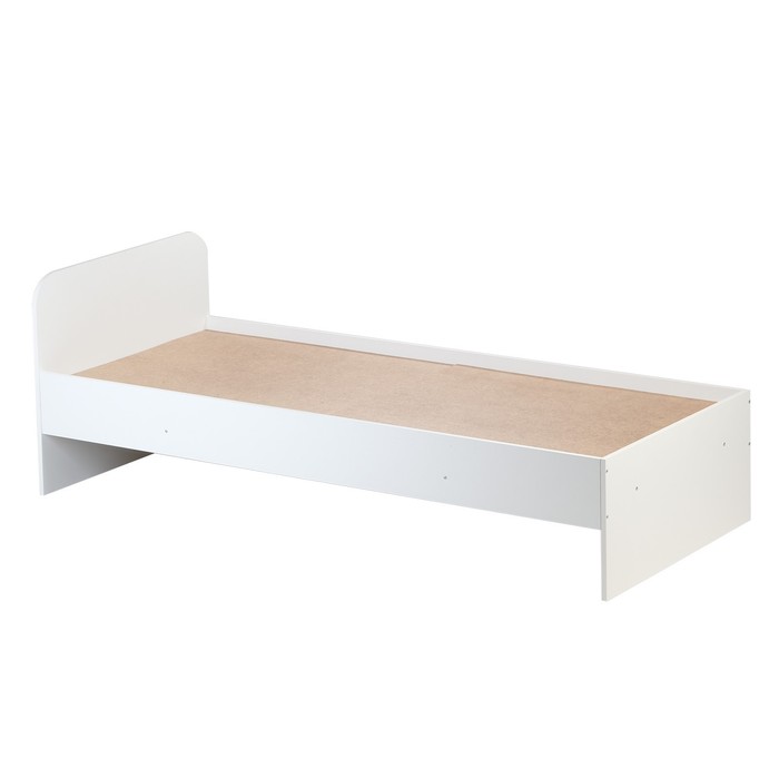 Кровать односпальная «Клик Мебель», спальное место 800×2000 мм, 2030×840×710 мм, цвет белый - Фото 1