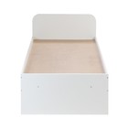 Кровать односпальная «Клик Мебель», спальное место 800×2000 мм, 2030×840×710 мм, цвет белый - Фото 4