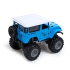 Машина металлическая «Биг-фут», инерционная, цвет синий - фото 3586262