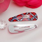 Невидимка для волос "Цветик клеточка" (набор 12 шт) 3 см - Фото 3