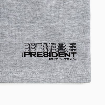 Шорты President, размер XS, цвет серый
