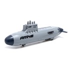 Игровой набор «Подводная лодка», стреляет ракетами, подвижные элементы, цвет светло-серый - Фото 2