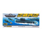 Игровой набор «Подводная лодка», стреляет ракетами, подвижные элементы, цвет светло-серый - фото 3878874