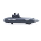 Игровой набор «Подводная лодка», стреляет ракетами, подвижные элементы, цвет темно-серый - фото 6668324