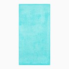 Полотенце махровое Экономь и Я "Дед Мороз" 30*60 см, цв. голубой, 100% хл, 340 г/м2 - Фото 2