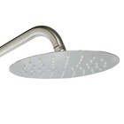 Душевая система ZEIN Z1008, смеситель, тропическая и ручная лейка, стойка, круглая, сатин 7439519 - фото 16368476