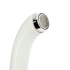 Смеситель для кухни ZEIN ZC2035, излив «Утка», картридж керамика 40 мм, белый/хром - Фото 5