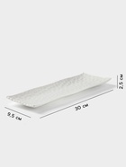 Блюдо сервировочное «Воздушность», 30.5×9.5 см, керамика, цвет белый - Фото 2