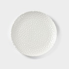 Тарелка обеденная «Воздушность», d=25.5 см, керамика, цвет белый - Фото 2