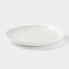 Тарелка обеденная «Воздушность», d=25.5 см, керамика, цвет белый - Фото 2
