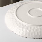 Тарелка керамическая обеденная «Воздушность», d=25,5 см, цвет белый - Фото 3