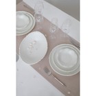 Блюдо керамическое овальное «Воздушность», 1 л, белое - Фото 5