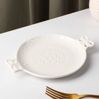 Блюдо керамическое «Сьюзен», 18×13,5 см, цвет белый - Фото 2
