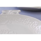 Блюдо керамическое «Сьюзен», 23×18 см, цвет белый - Фото 4