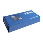 Смеситель для кухни ZEIN Z2074W, силиконовый излив, картридж 40 мм, латунь, белый/хром - Фото 10