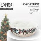 Салатник новогодний «Сказочного праздника», 16.5×7 см, 800 мл - Фото 1