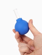 Набор вакуумных банок для массажа, стеклянные, d 1,5/2.4 см, 2 шт., цвет голубой - Фото 5