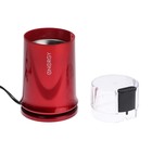 Кофемолка ENERGY EN-110, электрическая, ножевая, 150 Вт, 50 г, красная - фото 9468656